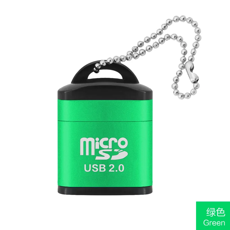 D Высокоскоростной USB 2,0 кард-ридер мини USB TF карта адаптер для microSD карты памяти для ПК компьютер настольный лэптоп ноутбуки - Цвет: D
