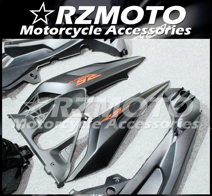 Инъекций ABS Полный обтекатели Наборы подходит для Aprilia RS125 2006 2007 2008 2009 2010 2011 06 07 08 09 10 11 Боди Комплект цвет черный, золотистый
