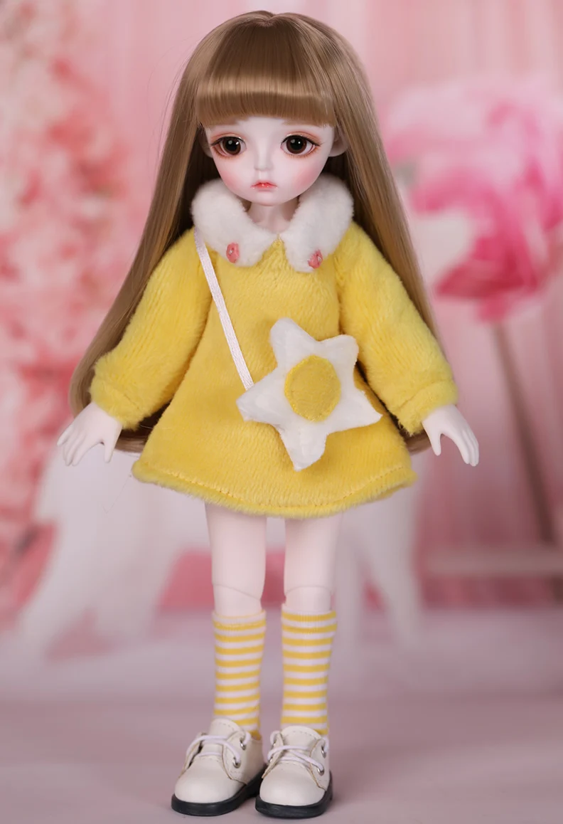 1/6 масштаб BJD Кукла Милый ребенок девочка BJD/SD смола фигурка кукла DIY модель игрушка подарок. Полный набор с одеждой, обувью, париком A0108LinaAnna YOSD