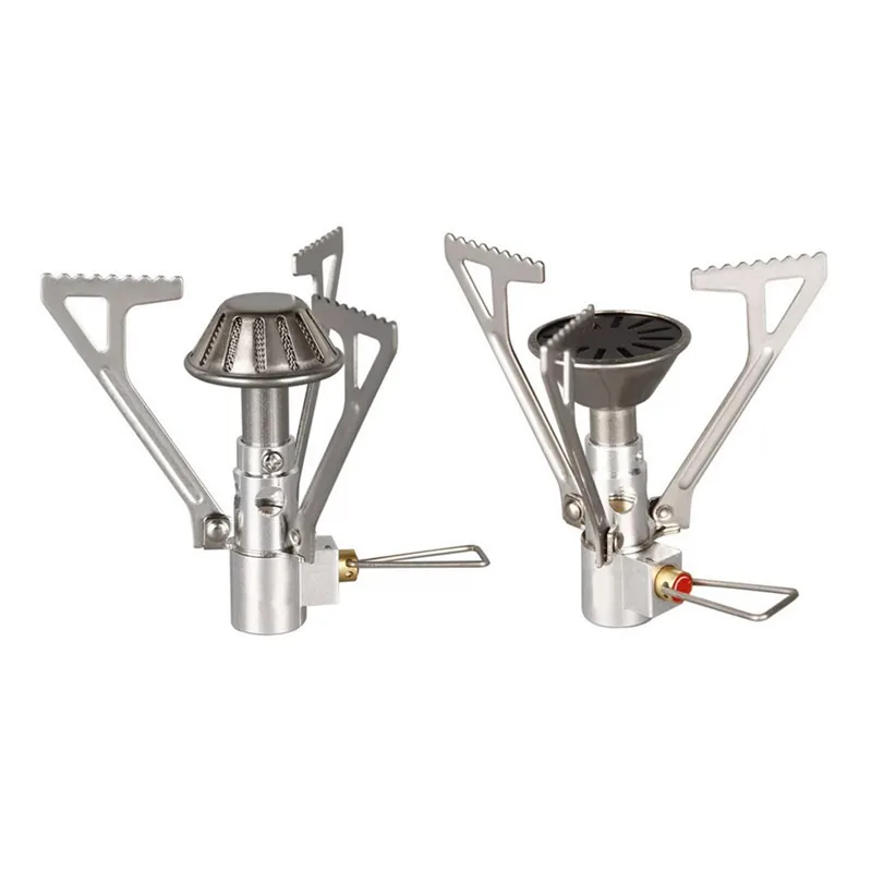 Газовая плита супер легкий мини Карманный открытый приготовления складной кемпинг газовая плита 2000 Вт напольная плита