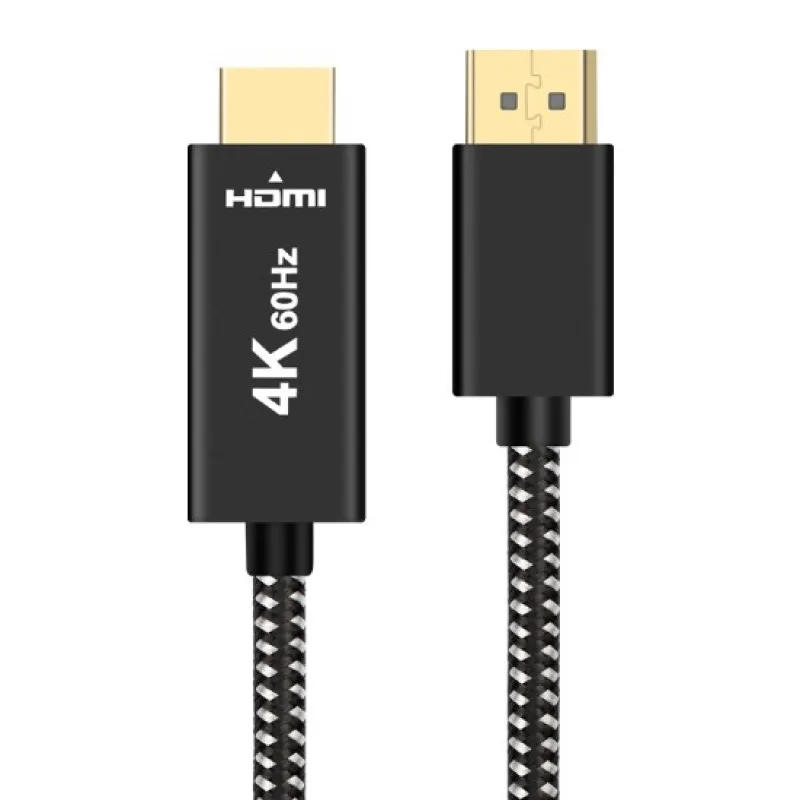 3 шт 4K 60Hz 3D Displayport к HDMI адаптер Dp Male к HDMI 2,0 Male 2 м