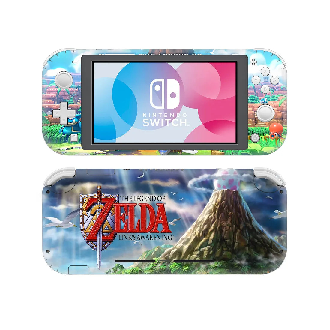 Rend switch Lite кожа легенда о Зельде ссылка Пробуждение Стикеры для nintendo Switch Lite консоли и контроллера виниловые наклейки