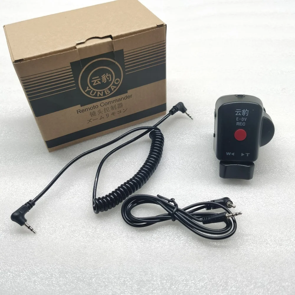 Camcorder Controle Remoto Zoom Controlador para Sony Lanc 180a Nx3 100 e Panasonic Ux90 Pv100 200mc - Image 2