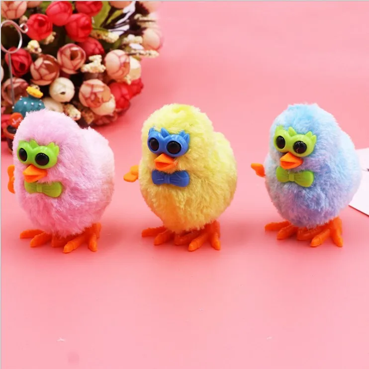 Заводная игрушка для цыплят, заводная игрушка, весенние цыплята, плюшевые цыплята, милая игрушка, детские плюшевые игрушки