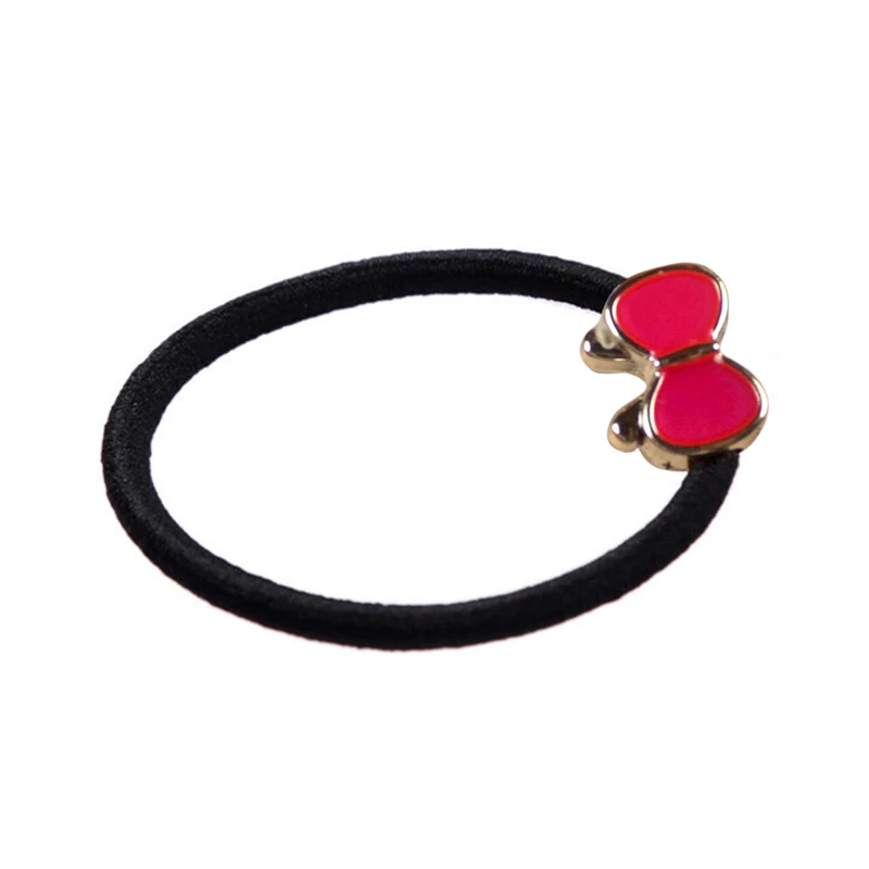 1pc Colorful 20 шт., Детские Нейлоновые Резиновые Ленты Эластичные Резинки для волос, конский хвост, держатель, повязка на голову, аксессуары для волос, веревка для волос, стиль - Цвет: 1pc Colorful