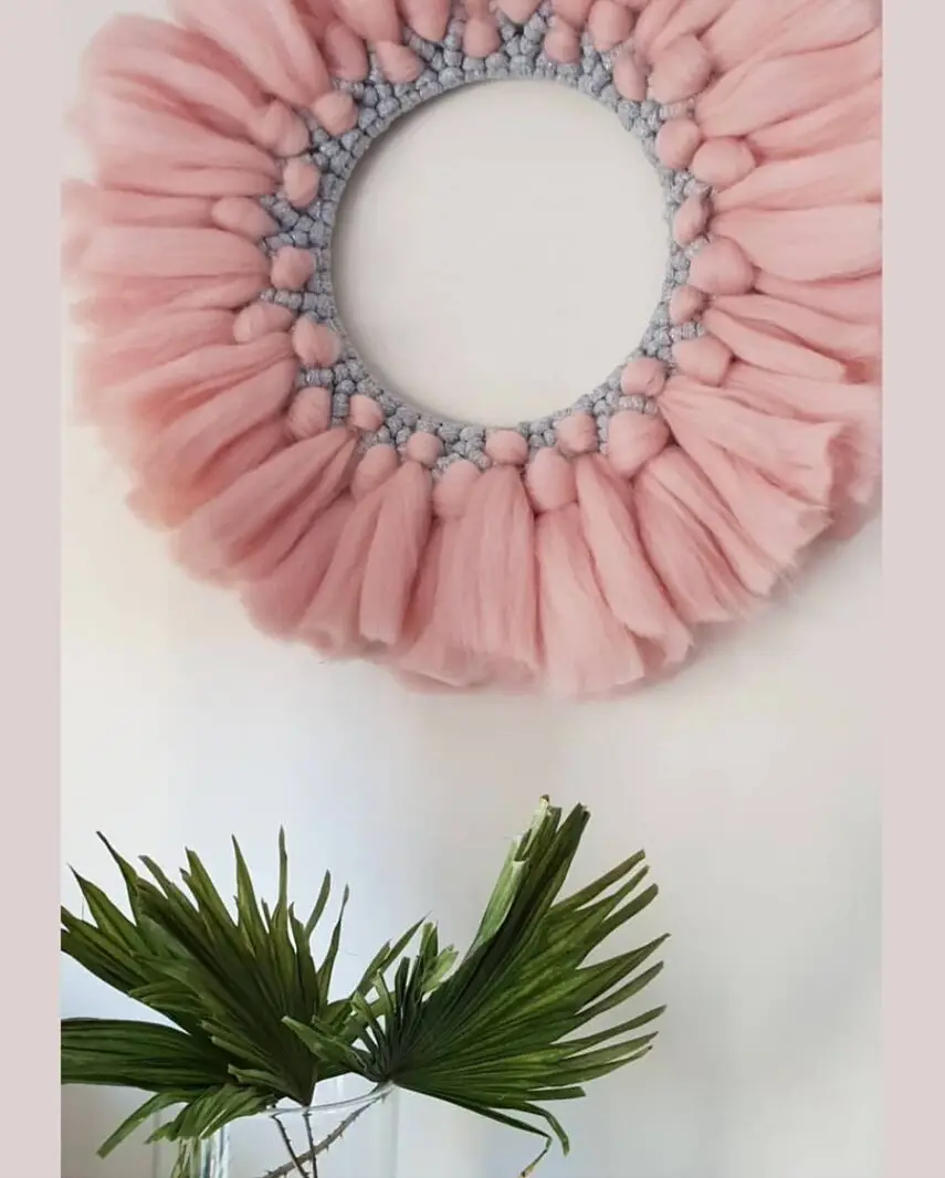 Кружевные цветочные кольца висячие украшения детский навес для детской кроватки