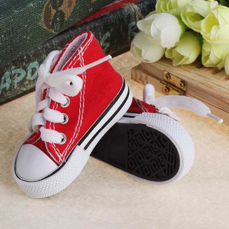 Кукольная обувь 1/4 аксессуары холщовые модные летние игрушки мини-кроссовки