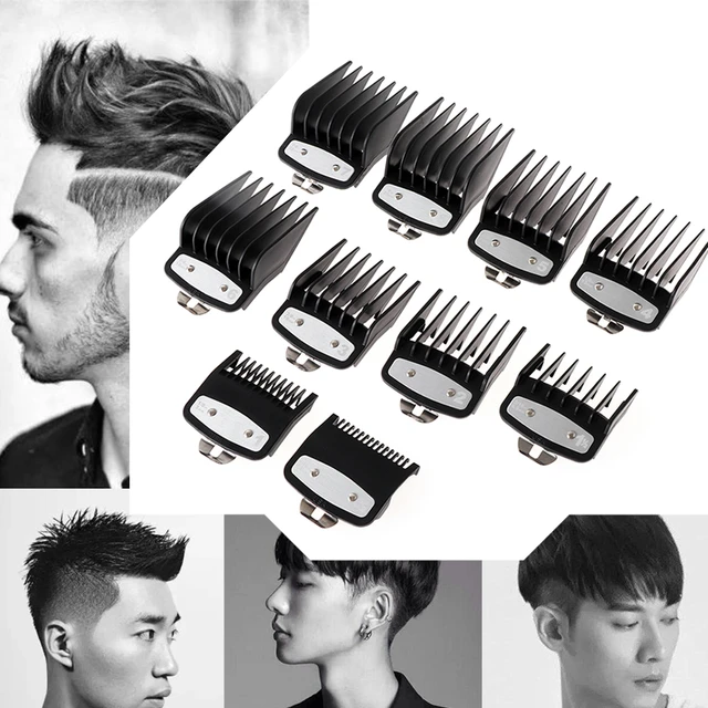 1pc 10 Sizes Fashion Hair Clipper Limit Comb Barber Cutting Guide Replacement Attachment Hair Styling - Styling Accessories - AliExpress