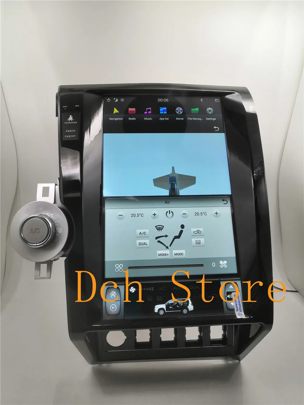 13,6 inch вертикальный экран tesla стиль Android 8,1 автомобильный DVD плеер gps для toyota tundra 2007 2008 2009 2010 2011 4G Оперативная память