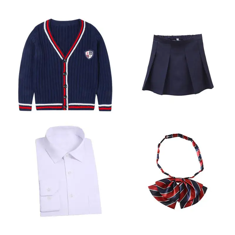 Новое высокое качество детей дошкольного возраста Стиль весенне-осенние Молодежные туфли костюм Мода «унисекс»; Симпатичные 4 шт. размера плюс 110-170 От 3 до 14 лет - Цвет: 4 pieces Girl