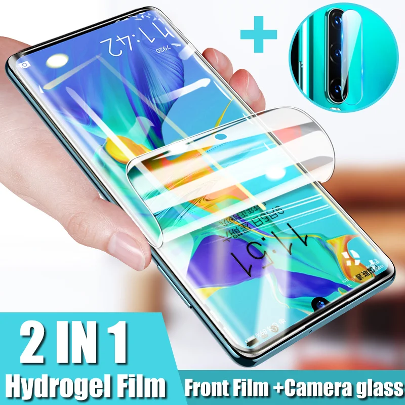 

Hydrogel Film For Huawei P20 P30 Lite Pro Screen Protector For Huawei P Smart 2019 Mate 30 20 Pro Lite Glass Camera Lens Glass