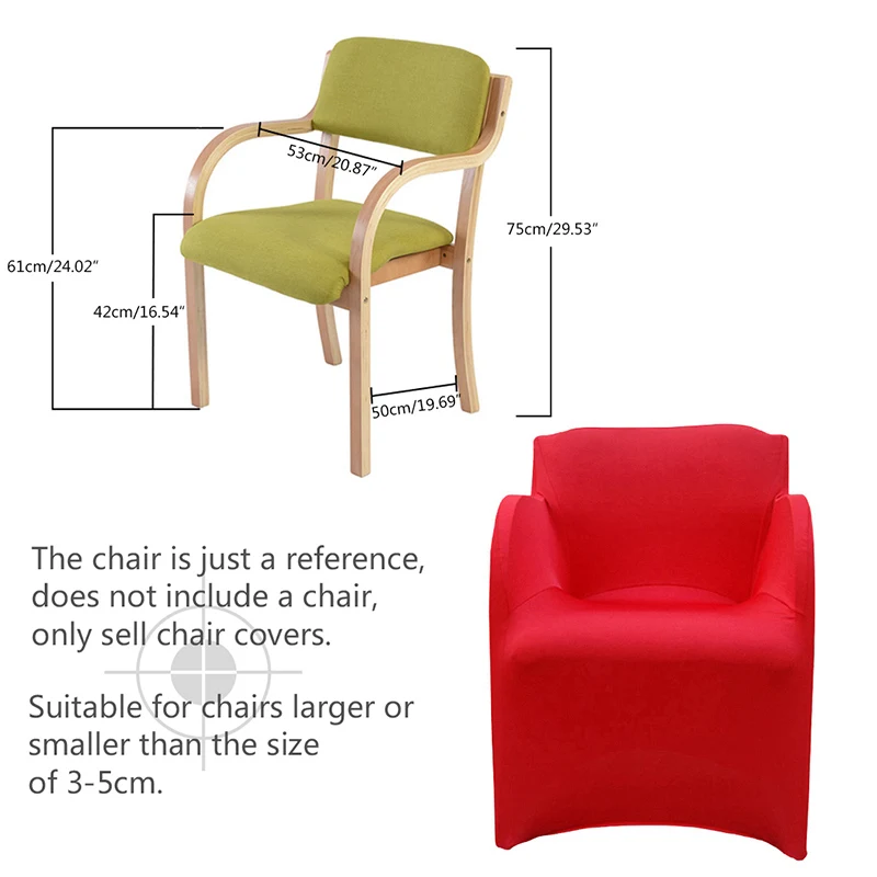 Чехлы из спандекса для кресел эластичный чехол кресла чехлы стульев свадьбы|housse