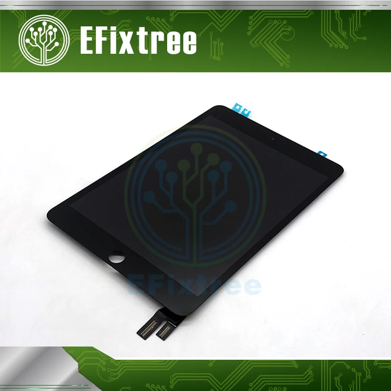 Новый ЖК дисплей черного и белого цвета сенсорный экран в сборе Замена для iPad Mini 4