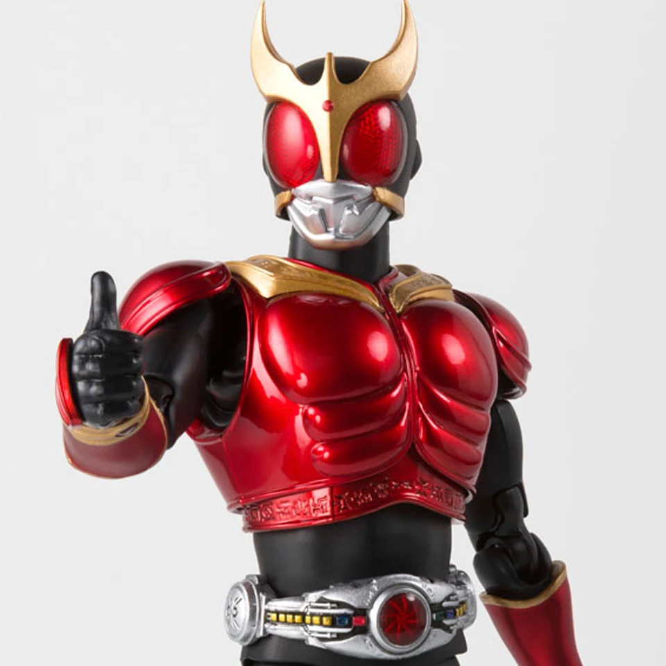 Tronzo Bandai Shinkocchou Seihou Kamen Rider Kuuga SHF могучий форма маска Rider Kuuga ПВХ фигурка модель игрушки подарок