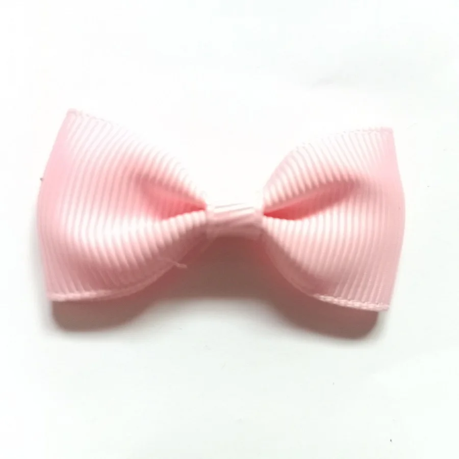 6 light pink bow 30 шт. ленты бант аксессуары для волос банты головные уборы одежда платье юбка Галстуки заколки повязки на голову заколки для волос - Цвет: 6 light pink bow