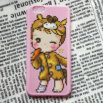 

222 Mobil Phone Cover Cellphone Shell Cases Housing Iphone Craft Cross Stitch Needlework Embroidery Counted Cross-Stitching Kit