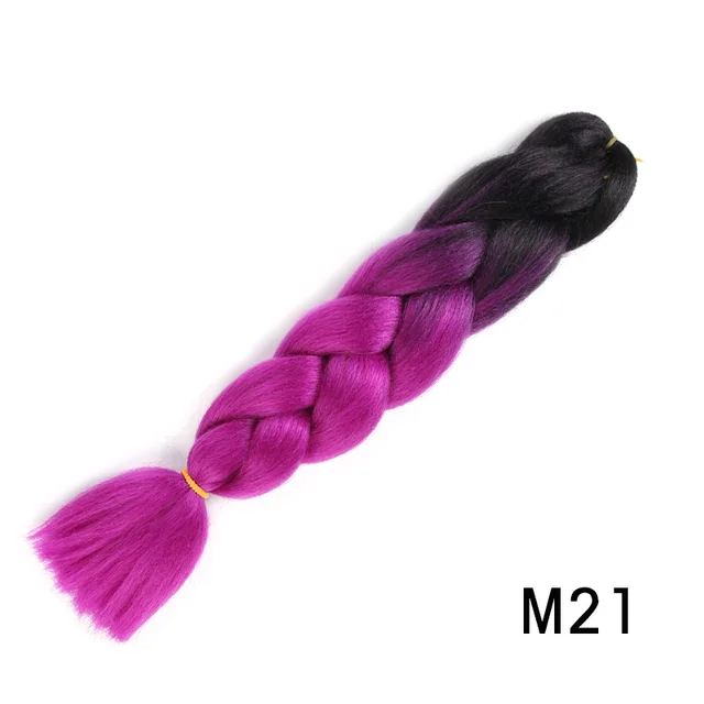 Natifah Jumbo Braiding Hair For Afro Curls Jumbo Box Braids Hair Kanekalon For Hair Afro Extensions Braids Synthetic Fake Hair M21