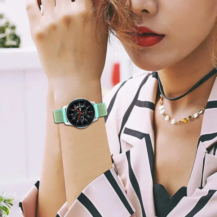 Нейлоновая петля ремешок для часов сменный Браслет для samsung Galaxy Watch 42/46 мм VDX99