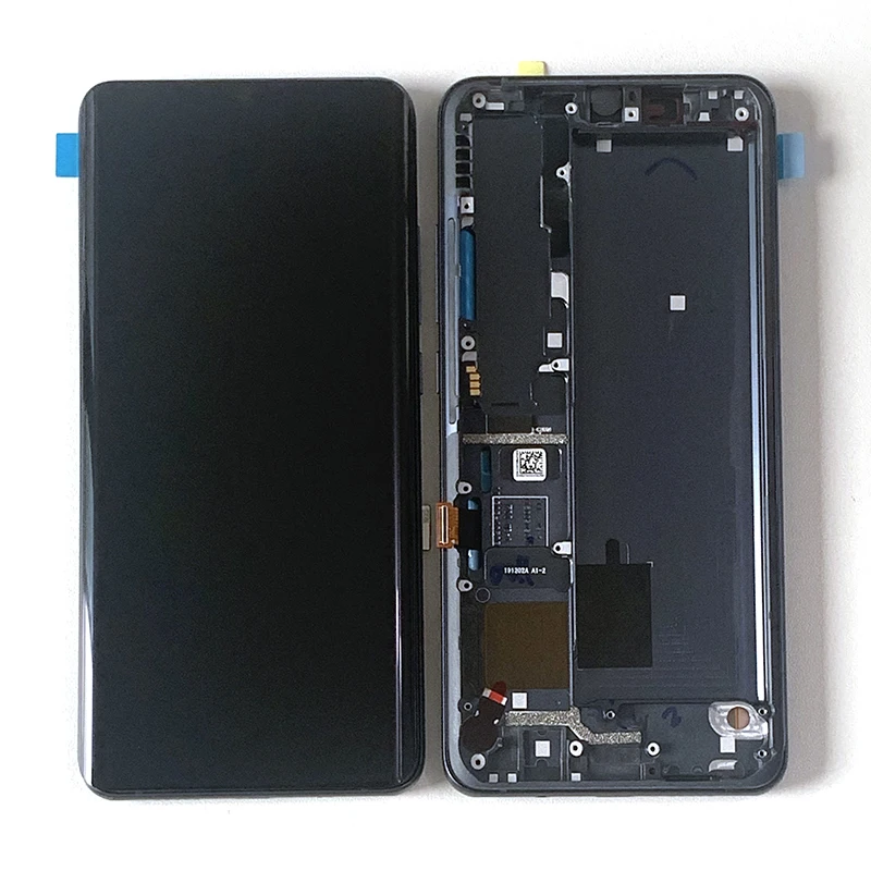 ЖК экран 6 47 &quotM &amp Sen для Xiaomi Mi Note 10 Lite с сенсорной панелью и дигитайзером M2002F4LG