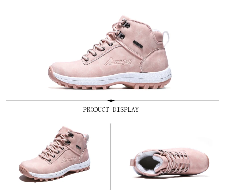 RECOISIN/уличные кроссовки; женская походная обувь для женщин; кожаные ботинки для горного туризма; женская зимняя обувь для трекинга; обувь для альпинизма