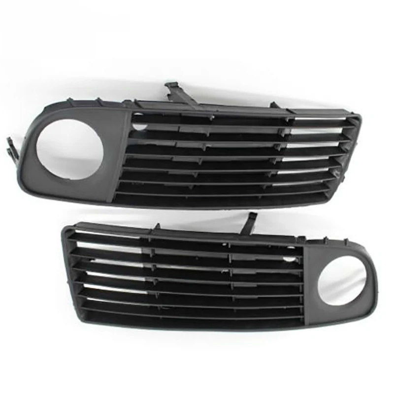 

new Left & Right Lower Bumper Grill Fog Light Cover Vent Grille OE code 4B0807681S &4B0807682S For Audi A6 C5 Avant Quattro