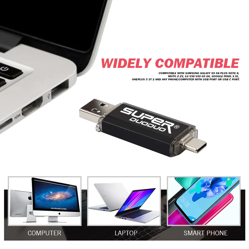 Высокоскоростные флеш-накопители USB 2,0 типа c, флешка, usb ключ, 64 ГБ, 32 ГБ, 16 ГБ, 128 ГБ, ручка-драйвер, персонализированные USB флеш-накопители Clef