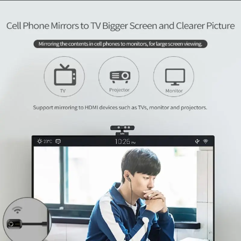 Mirascreen G9 2,4G 5G беспроводной HDMI Android Tv stick приемник Wifi ключ