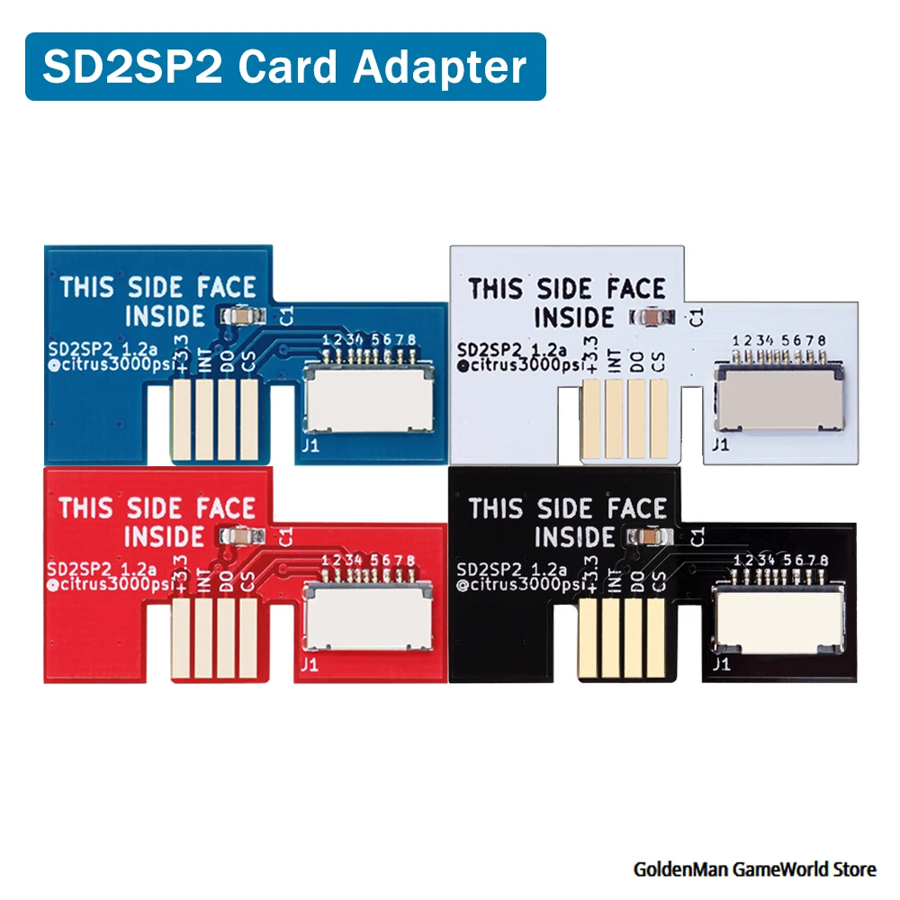 SD2SP2 TF SD Card Adapter for Nintendo Gamecube NGC NTSC Serial Port 2