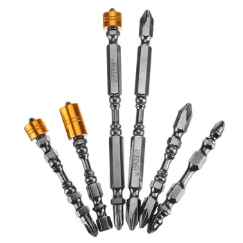 

Shuangjieao Cross Head Magnetic Two-Headed Screwdriver Bit Alloy Steel Electric Electric Screwdriver Wear-resistant Batch Tool