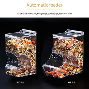 

Hamster Feeding Device Food Box Can Fix Squirrel Hedgehog Guinea Pig Food Bowl Anti-turning Hamster Automatic Feeder Dropship #D