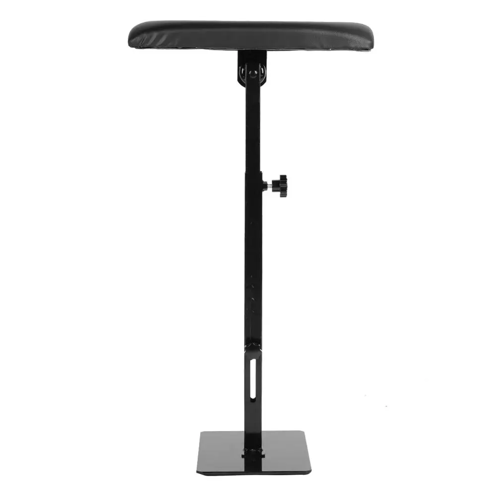Height Adjustable Tattoo Armrest Stable Stand with PU Leather Pad Tattoo Arm Rest Bracket Hand Holder
