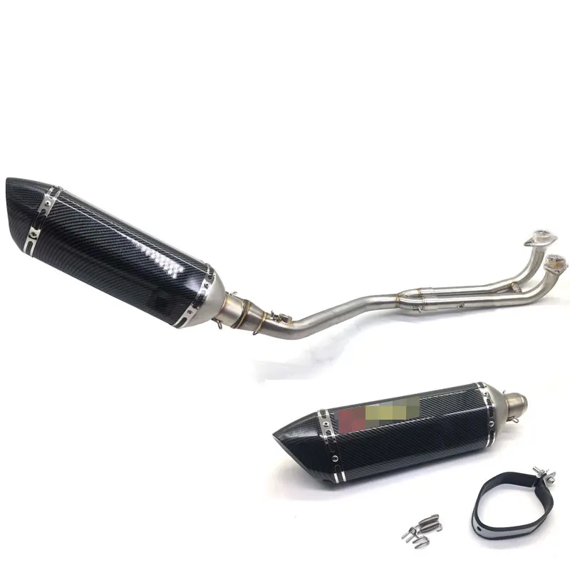 

Exhaust Full system Header Pipe FOR Yamaha T-MAX Tmax 500 530 T-MAX 500 530 2001 - 2016 with 470mm exhaust