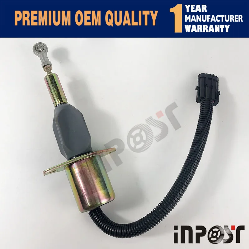 Остановочный соленоид клапана 24V для Cummins 6CT 8,3 SA-4335-24, 6743-81-9140, 3930234
