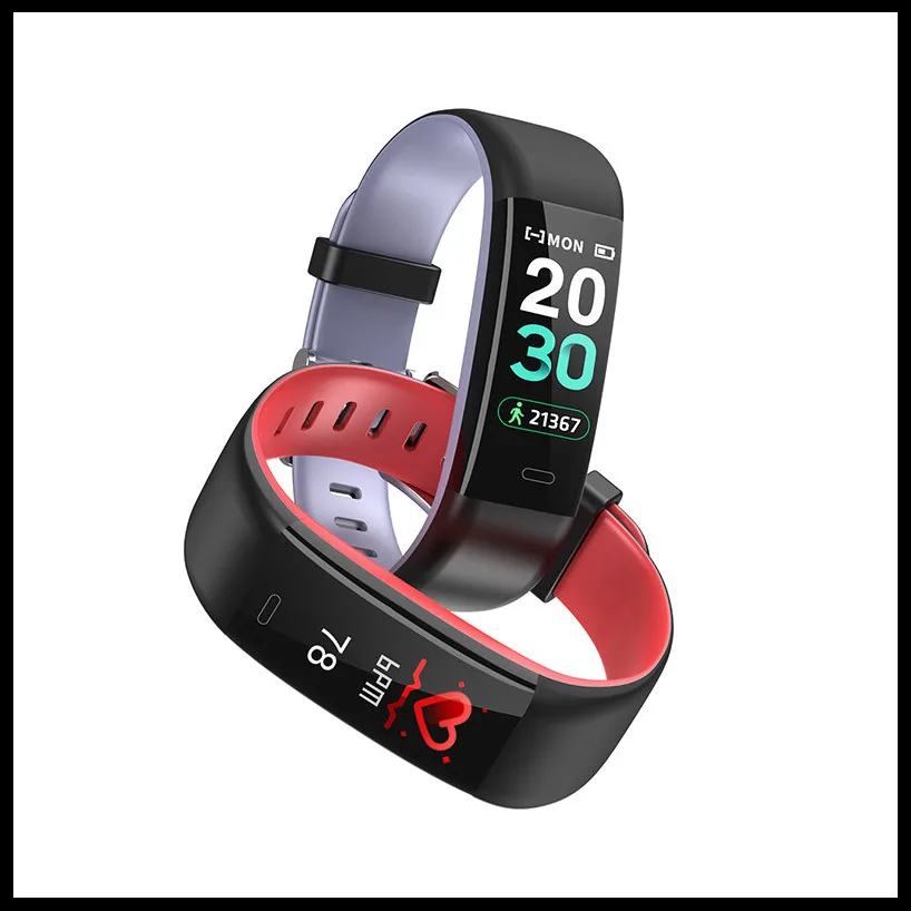 

Y59 SmartWatch Wristband Bracelet Heart Rate Blood Pressure SmartBand Fitness Tracker Wristband For Honor Band vs Q1 SmartWatch