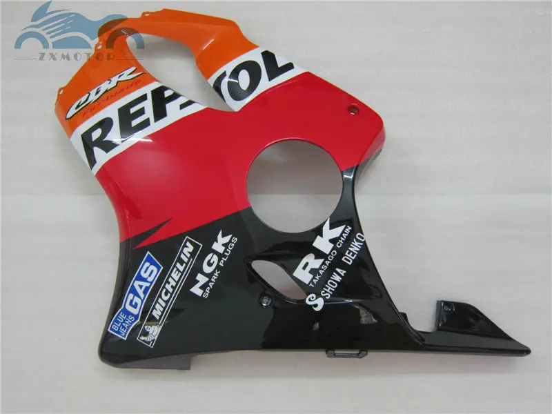 Пользовательский обтекатель OEM комплект Подходит для Honda cbr600f4i 2001 2002 2003 CBR 600 F4i 01 02 03 ABS пластик обтекатель наборы частей LD31