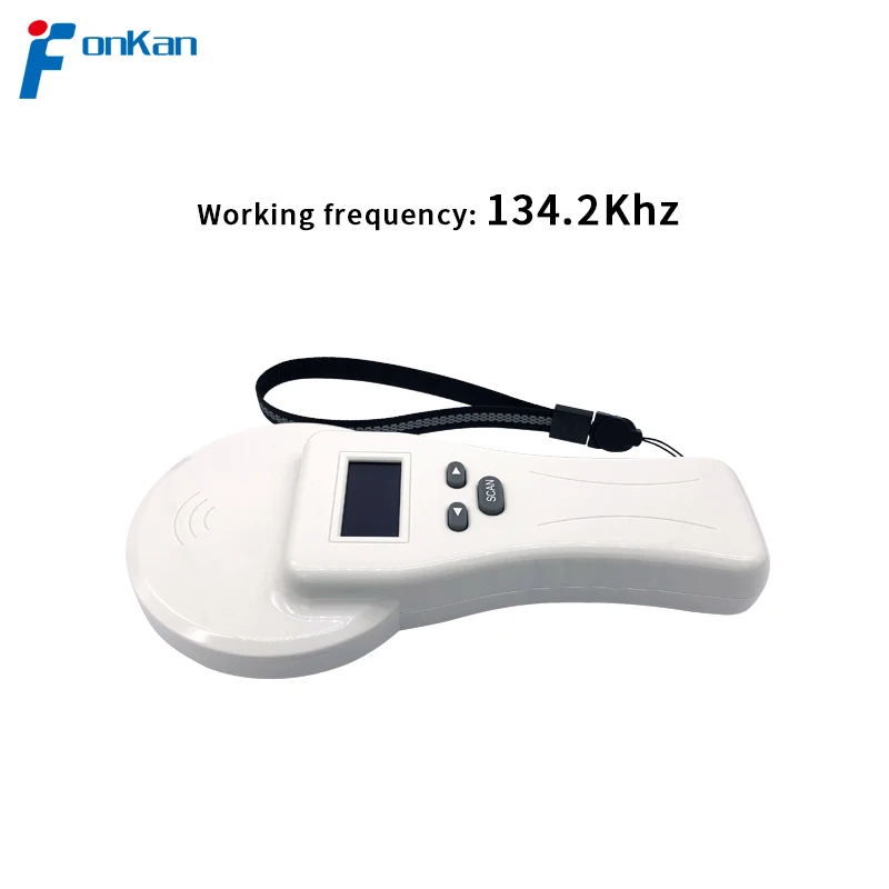 Считыватель меток для животных FONKAN LF 134 2 кГц кардридер коллектор FDXA/B портативный