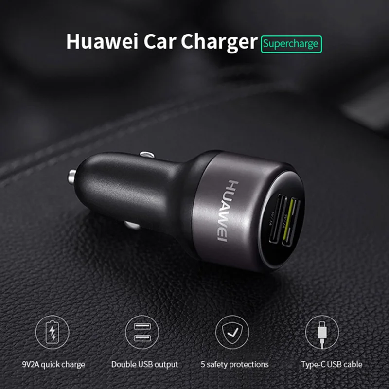 HUAWEI автомобильное быстрое зарядное устройство Быстрая зарядка 2A USB кабель адаптер mate 20 lite P20 lite p 10 9 8 mate 10 9 Nova 2 3 4 p smart z