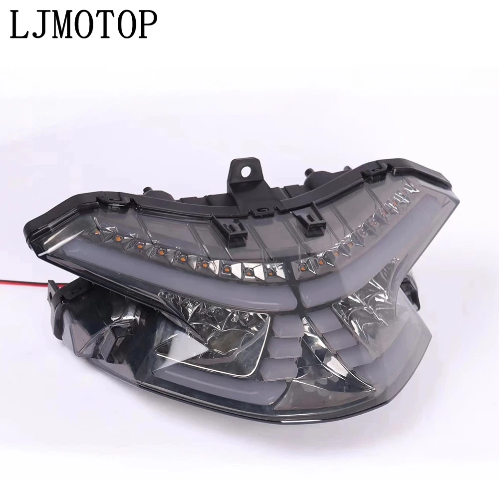 Для Honda PCX150 2010 2011 2012 2013 PCX 150 мотоциклетные хвост светильник стоп сигнальные индикаторы светильник светодиодный - Цвет: A