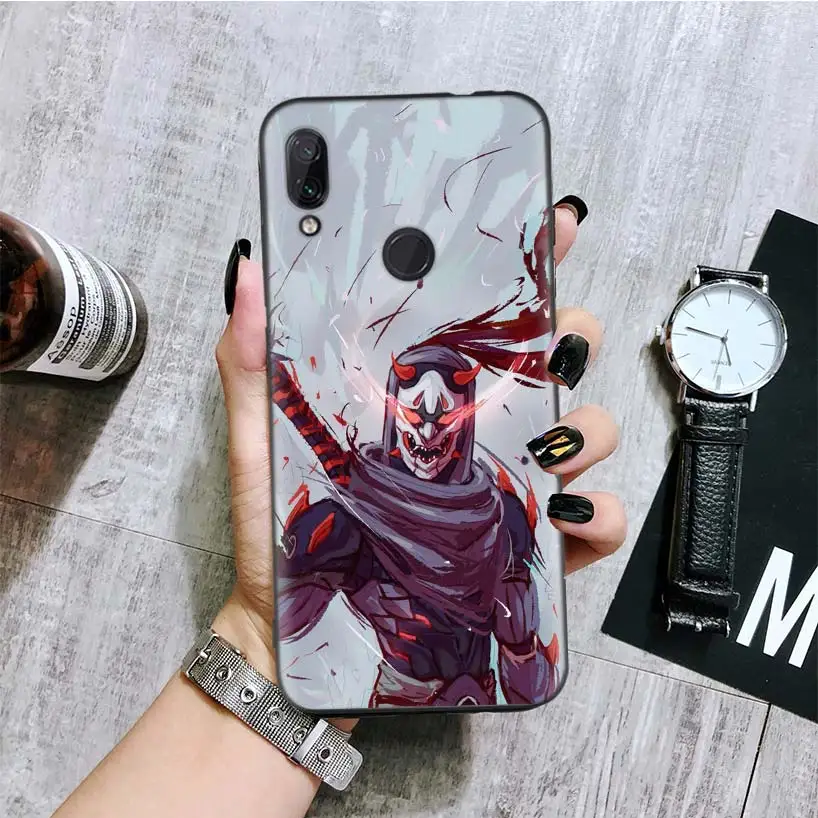 BA141-6 Overwatchs OW D. VA черный чехол для телефона для Xiao mi Red mi Note 8 7 7S 7A 6 S2 GO K20 Pro 6A mi 6X 5X A1 CC 9 8 Coque - Цвет: BA141-6