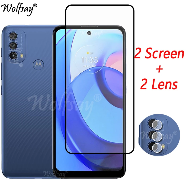 Vetro Temperato Per Motorola Moto E30 Protezione Dello Schermo Moto E30 E40 E20 G60S G10 Edge 20 30 Pro Vetro Della Fotocamera Per Moto E30 Vetro