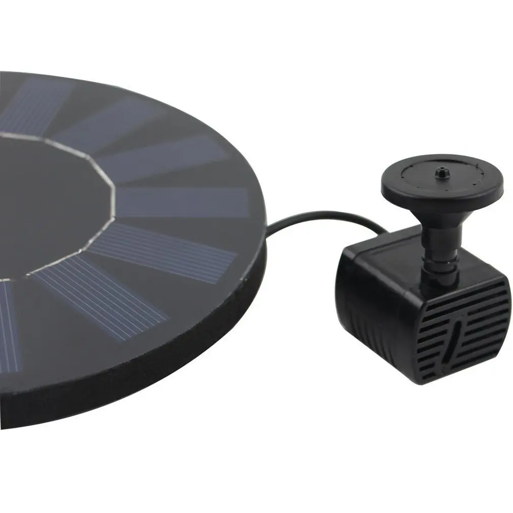 Солнечный фонтанный насос запасной круг водяной плавающий фонтан для птиц ванны