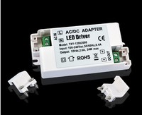 DHL 100 pieces 24W 2A AC 110V 220V to DC 12V LED bulb lamp electronic transformer driver power adapter for G4 MR16 MR11 lights