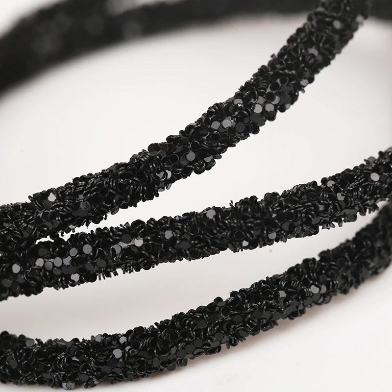 Sparkling Glitter Rhinestones & Sequins Trim for DIY Decoration and Crafts