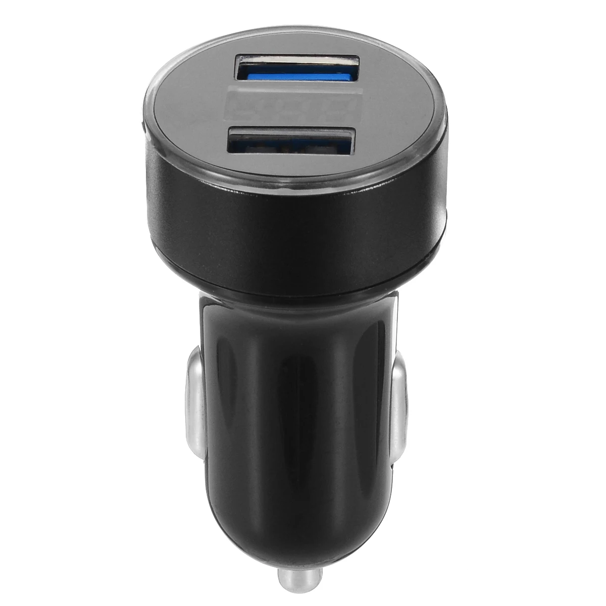 3.1A 5V Dual USB Car Charger Multifunctional Cigarette Lighter Adapter With LCD Voltage Display Support 12-24V Phone/MP3/MP4/GPS