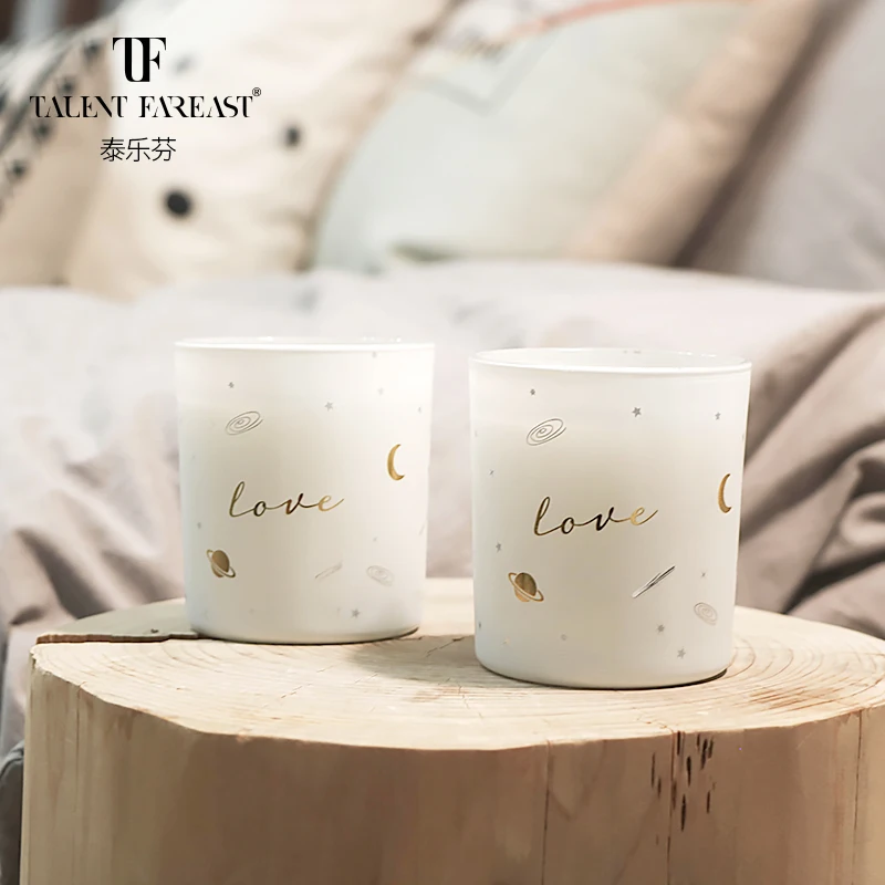 Индивидуализированные Свадебные свечи растения соевый воск ароматические