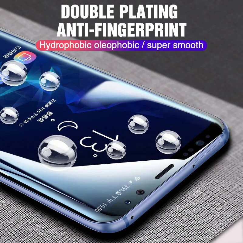 Hydrogel Film On The Screen Protector For Samsung Galaxy S10 S20 S21 S9 S8 Plus S7 S6 Edge Screen Protector For Note 8 Lite S10E mobile phone screen protector