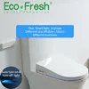 EcoFresh D U-shape Smart toilet seat Electric Bidet cover smart night light intelligent  bidet sprayer heat clean dry Massage ► Photo 1/6