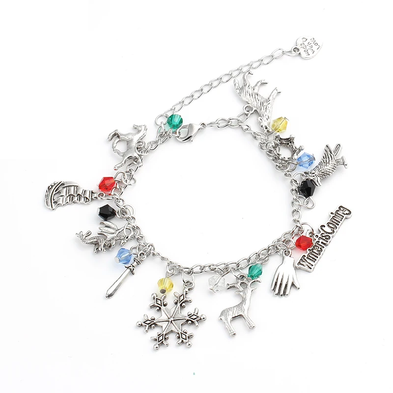 Новинка, очаровательный металлический браслет с изображением Винни-Пуха, ювелирный подарок для, подарок для женщин и девушек, подарок на Рождество - Окраска металла: sl177
