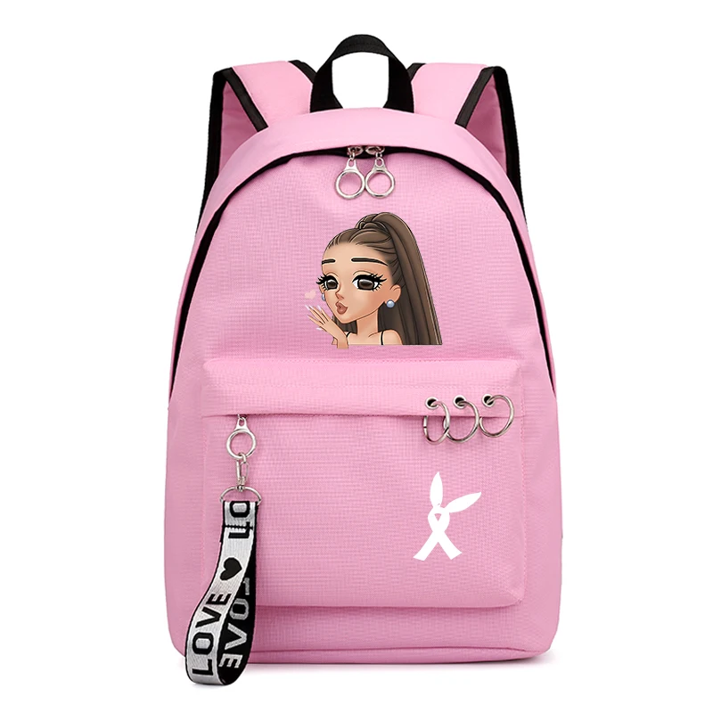 Ariana Grande сумки для колледжа и школы sac dos рюкзак для ноутбука вместительные рюкзаки дорожная сумка на плечо для девочки-подростка Bookbag
