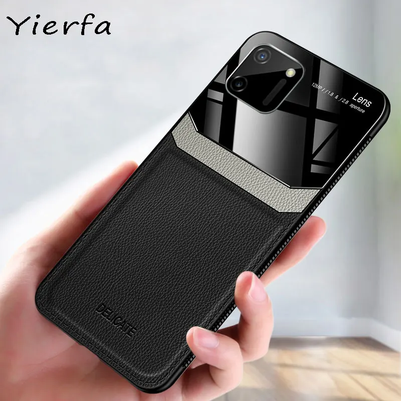 Чехол s для OPPO Reno 4 Pro Силиконовый противоударный бампер из искусственной кожи